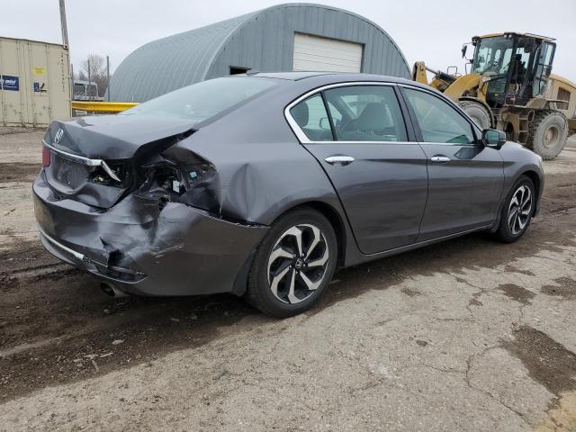 1HGCR2F78GA208278 - 2016 HONDA ACCORD EX GRAY photo 3