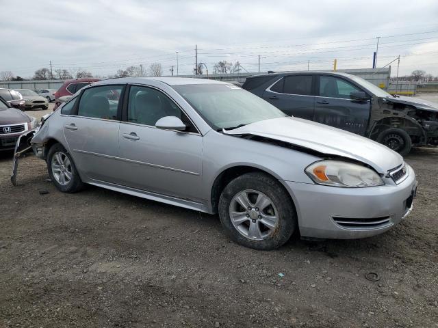 2G1WF5E34D1160247 - 2013 CHEVROLET IMPALA LS SILVER photo 4