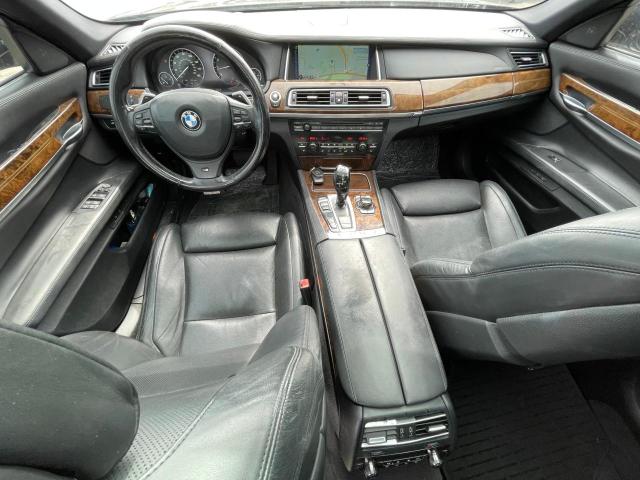 WBAYE8C52DDE22392 - 2013 BMW 750 LI BLACK photo 9