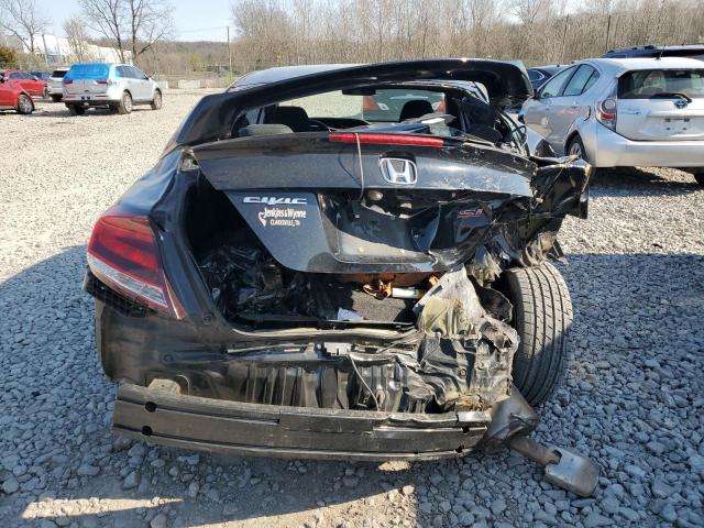 2HGFG4A54FH701640 - 2015 HONDA CIVIC SI BLACK photo 6