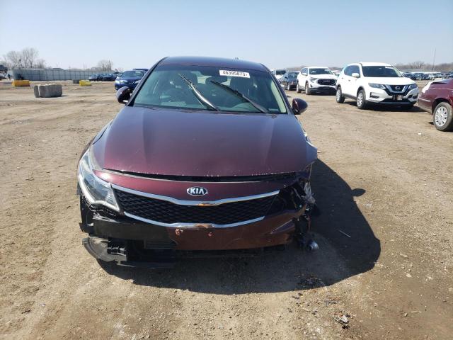 5XXGT4L36GG022080 - 2016 KIA OPTIMA LX BURGUNDY photo 5