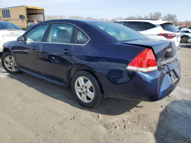 2G1WA5EK7A1148367 - 2010 CHEVROLET IMPALA LS BLUE photo 2