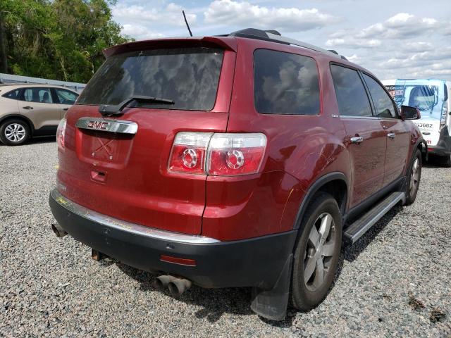 1GKLRMED3AJ168804 - 2010 GMC ACADIA SLT-1 RED photo 3