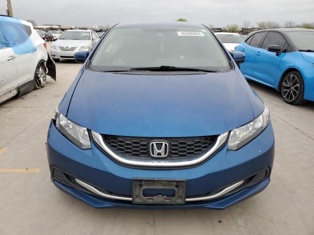 19XFB2F59FE051807 - 2015 HONDA CIVIC LX BLUE photo 5