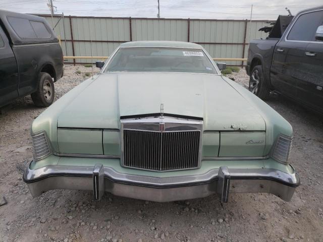 6Y89A827805 - 1976 LINCOLN CONTINENTL TURQUOISE photo 5