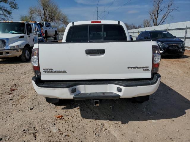 5TFJU4GNXBX008229 - 2011 TOYOTA TACOMA DOUBLE CAB PRERUNNER WHITE photo 6