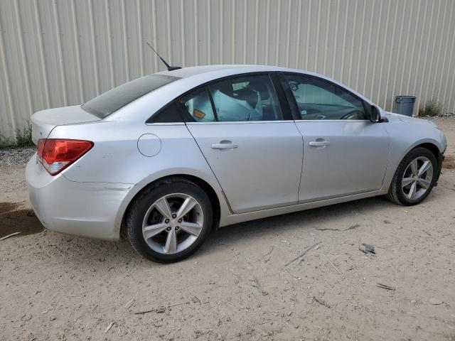 1G1PE5SB0D7101198 - 2013 CHEVROLET CRUZE LT SILVER photo 3