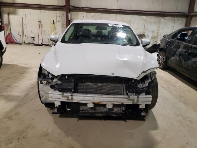 3FA6P0G73FR221034 - 2015 FORD FUSION S WHITE photo 5