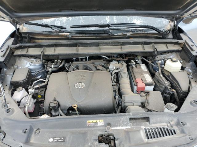 5TDGZRAH4MS088972 - 2021 TOYOTA HIGHLANDER XLE BLUE photo 12