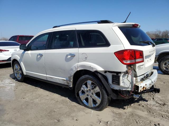 3C4PDDDG0DT702104 - 2013 DODGE JOURNEY CREW WHITE photo 2