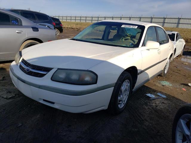 2G1WF52E149107741 - 2004 CHEVROLET IMPALA WHITE photo 1