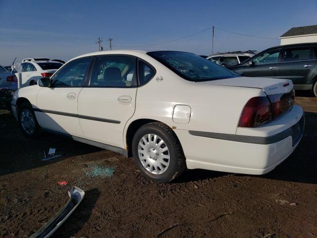 2G1WF52E149107741 - 2004 CHEVROLET IMPALA WHITE photo 2