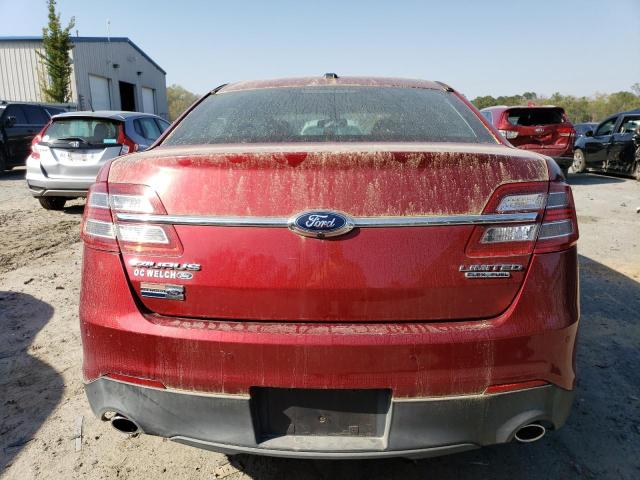 1FAHP2F85FG178001 - 2015 FORD TAURUS LIMITED RED photo 6