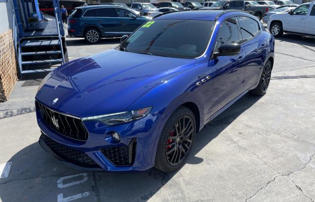 ZN661YUMXNX383879 - 2022 MASERATI LEVANTE MODENA BLUE photo 2