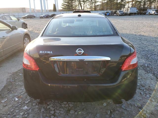 1N4AA5AP6AC837478 - 2010 NISSAN MAXIMA S BLACK photo 6