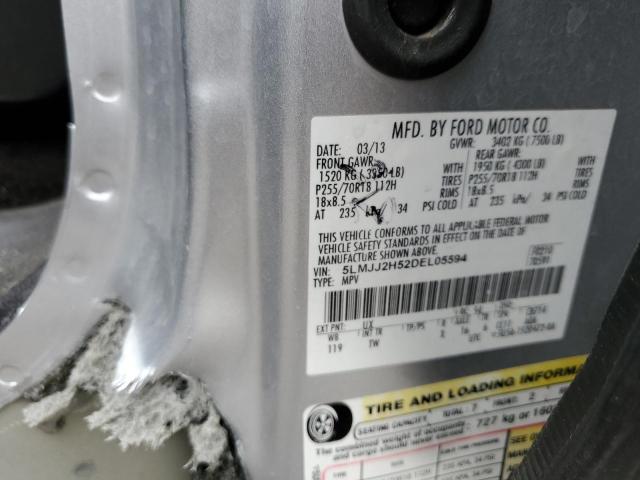 5LMJJ2H52DEL05594 - 2013 LINCOLN NAVIGATOR 银色 照片 13