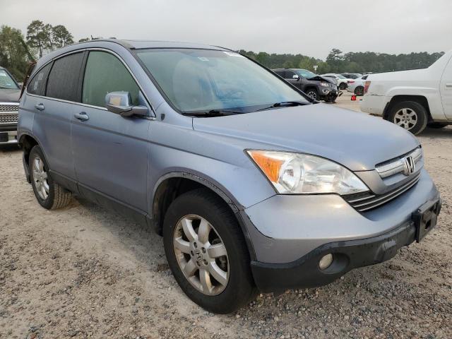 JHLRE38757C002933 - 2007 HONDA CR-V EXL BLUE photo 4