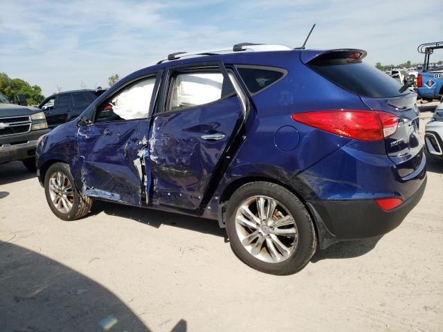 KM8JU3AC4DU589356 - 2013 HYUNDAI TUCSON GLS BLUE photo 2