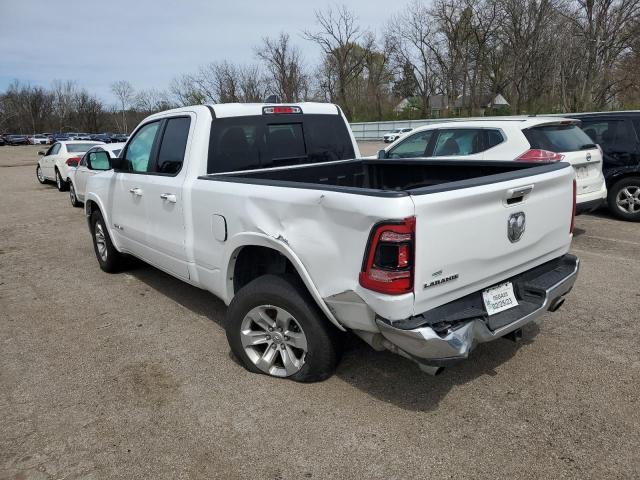 1C6RREDT6LN262053 - 2020 RAM 1500 LARAMIE WHITE photo 2