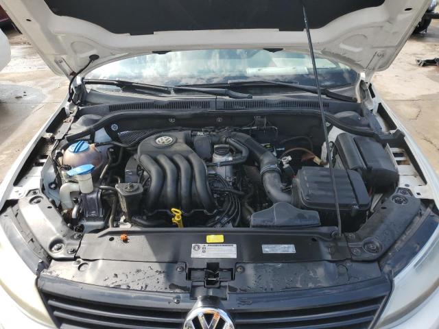 3VW2K7AJ2DM450946 - 2013 VOLKSWAGEN JETTA BASE 白色 照片 11