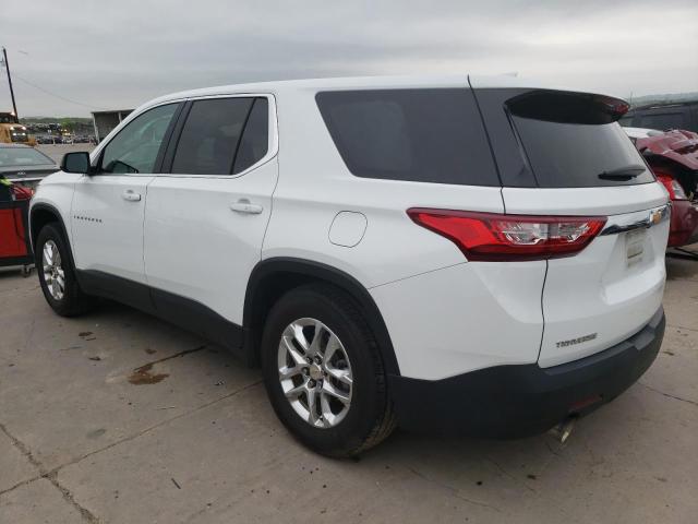 1GNERFKW5KJ318345 - 2019 CHEVROLET TRAVERSE LS WHITE photo 2