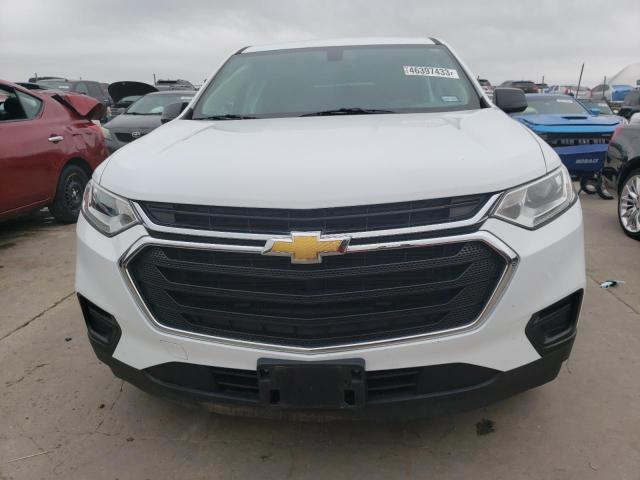 1GNERFKW5KJ318345 - 2019 CHEVROLET TRAVERSE LS WHITE photo 5