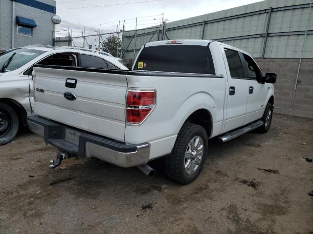 1FTFW1CT3DKF97482 - 2013 FORD F150 SUPERCREW WHITE photo 3