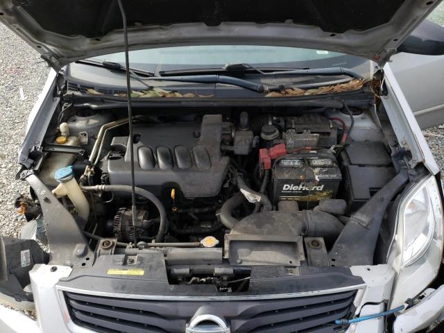 3N1AB6AP1CL714551 - 2012 NISSAN SENTRA 2.0 SILVER photo 11