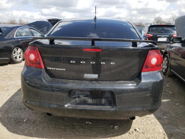 1C3CDZEG9CN165522 - 2012 DODGE AVENGER SXT BLACK photo 6