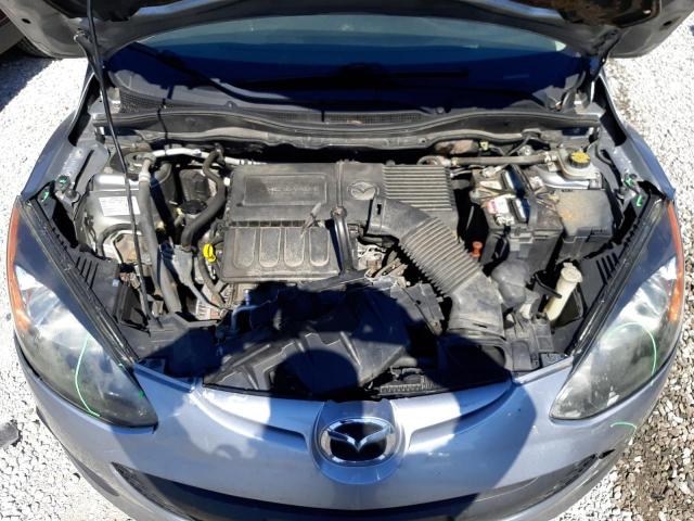 JM1DE1KY5E0185309 - 2014 MAZDA MAZDA2 SPORT SILVER photo 11