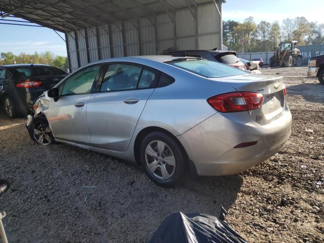 1G1BC5SM9H7150424 - 2017 CHEVROLET CRUZE LS SILVER photo 2