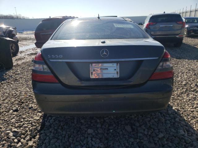 WDDNG71X87A032310 - 2007 MERCEDES-BENZ S 550 GRAY photo 6