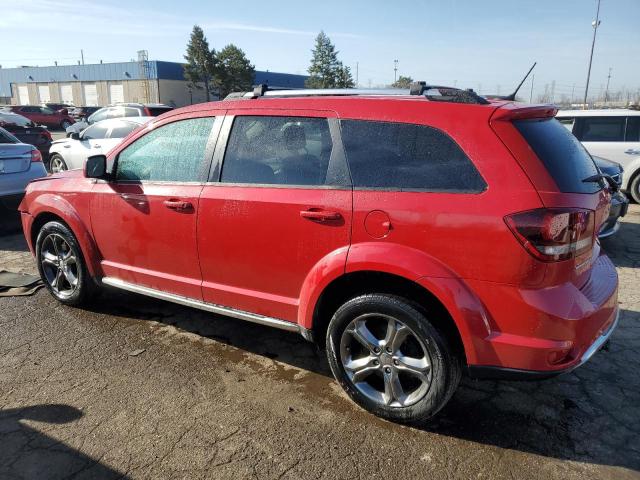 3C4PDCGG8FT745565 - 2015 DODGE JOURNEY CROSSROAD RED photo 2