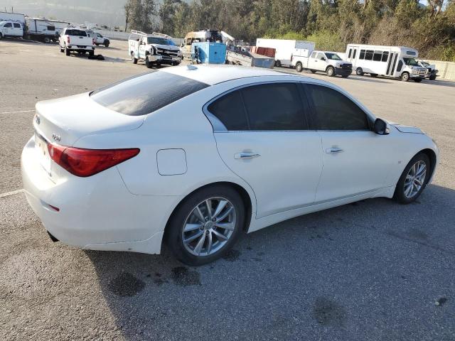 JN1BV7AP5EM677207 - 2014 INFINITI Q50 BASE WHITE photo 3