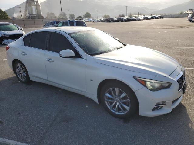 JN1BV7AP5EM677207 - 2014 INFINITI Q50 BASE WHITE photo 4