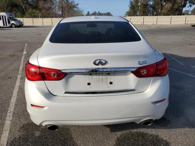 JN1BV7AP5EM677207 - 2014 INFINITI Q50 BASE WHITE photo 6