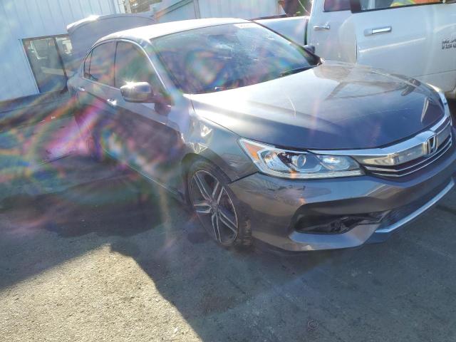 1HGCR2F59GA178044 - 2016 HONDA ACCORD SPORT GRAY photo 4