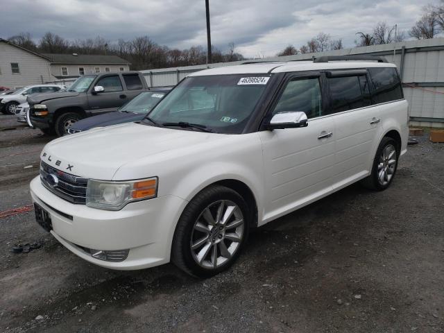 2FMHK6DT7ABA85466 - 2010 FORD FLEX LIMITED WHITE photo 1