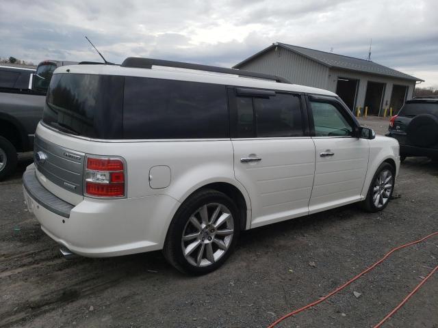 2FMHK6DT7ABA85466 - 2010 FORD FLEX LIMITED WHITE photo 3