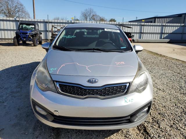 KNADN4A39C6077306 - 2012 KIA RIO EX SILVER photo 5