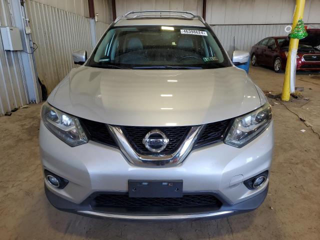 5N1AT2MV1EC788852 - 2014 NISSAN ROGUE S SILVER photo 5