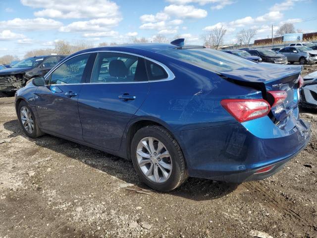 1G1ZD5ST1KF111729 - 2019 CHEVROLET MALIBU LT BLUE photo 2