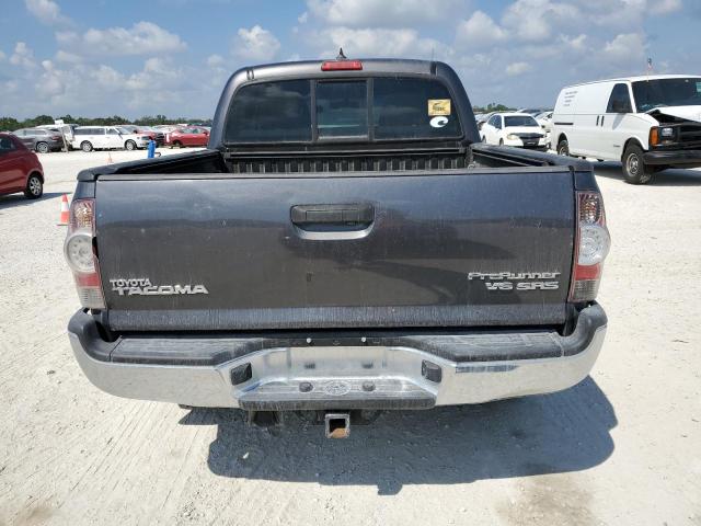 5TFJU4GN4FX075950 - 2015 TOYOTA TACOMA DOUBLE CAB PRERUNNER GRAY photo 6