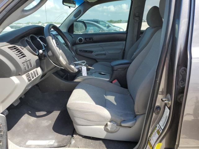 5TFJU4GN4FX075950 - 2015 TOYOTA TACOMA DOUBLE CAB PRERUNNER GRAY photo 7