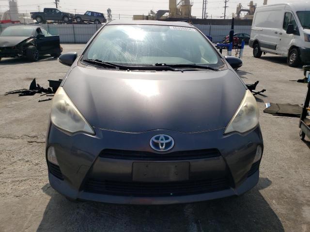 JTDKDTB38D1540685 - 2013 TOYOTA PRIUS C CHARCOAL photo 5