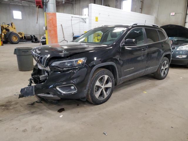 1C4PJMDX3KD258244 - 2019 JEEP CHEROKEE LIMITED BLACK photo 1