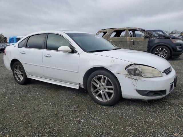 2G1WC5EM3B1175336 - 2011 CHEVROLET IMPALA LTZ WHITE photo 4