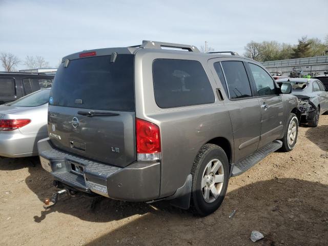 5N1AA08B36N728913 - 2006 NISSAN ARMADA SE GRAY photo 3