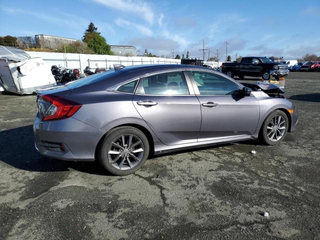 19XFC1F32LE221667 - 2020 HONDA CIVIC EX SILVER photo 3