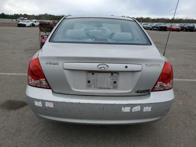 KMHDN46D66U354087 - 2006 HYUNDAI ELANTRA GLS SILVER photo 6